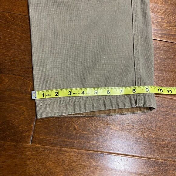 Duluth Trading Company Vtg Workwear Cargo Canvas Cotton Tan Pants Men's 40 x 32 - Picture 8 of 8